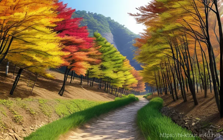 설악산 단풍 여행 - Here are three detailed image generation prompts in English, adhering to all the specified guideline...